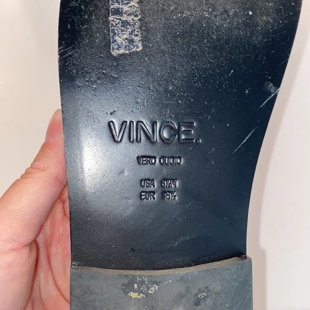 Vince thea leather